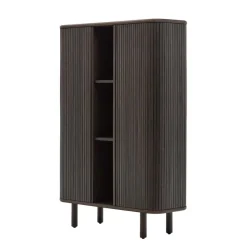 Sale Wohnen Retro Highboard mit Schiebetüren und Fächern - Tadaco