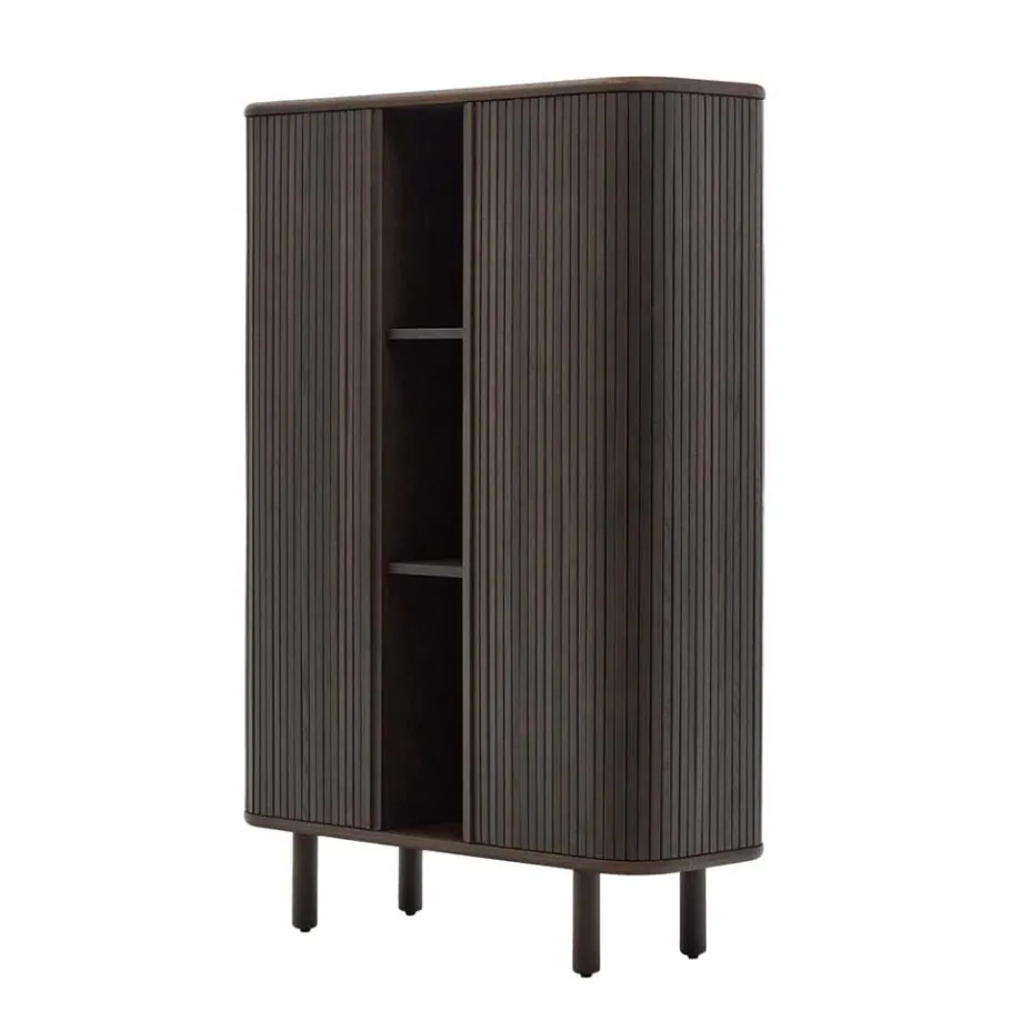 Sale Wohnen Retro Highboard mit Schiebetüren und Fächern - Tadaco