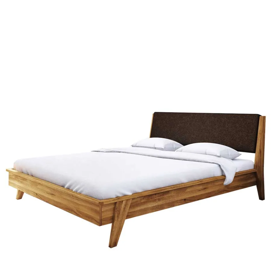 Sale Wohnen Retro Holz Bettgestell aus Wildeiche - Hardus