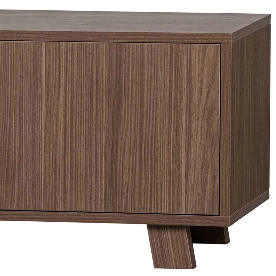 Wohnen Retrodesign TV Board in Walnuss - Acaso