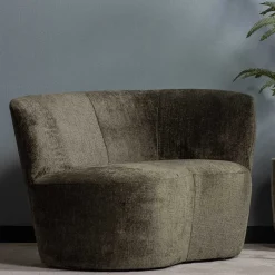 Wohnen Retro-Samt-Sofa in Dunkelgrün - Prakto
