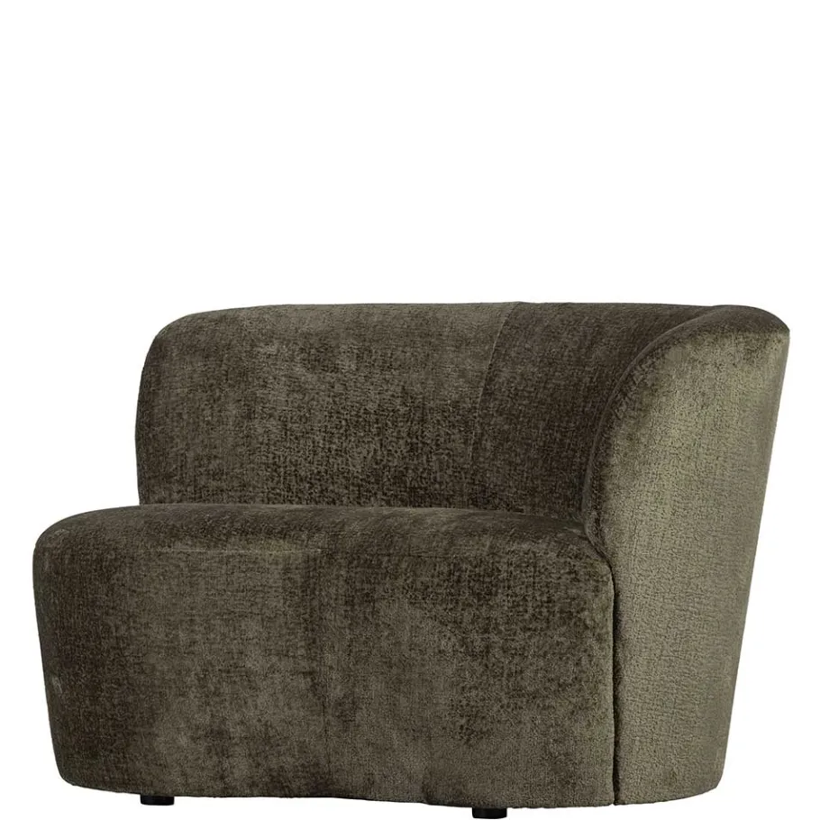 Wohnen Retro-Samt-Sofa in Dunkelgrün - Prakto