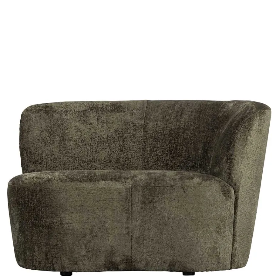 Wohnen Retro-Samt-Sofa in Dunkelgrün - Prakto