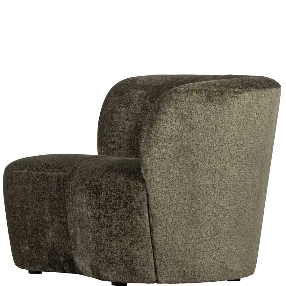 Wohnen Retro-Samt-Sofa in Dunkelgrün - Prakto