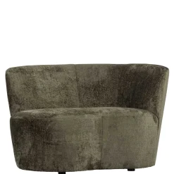 Wohnen Retro-Samt-Sofa in Dunkelgrün - Prakto
