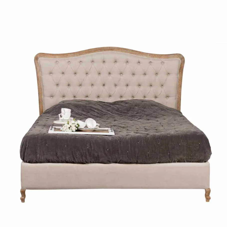 Outlet Wohnen Romantisches Vintage Bett Taunton im französischen Landhausstil