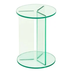 Clearance Wohnen Runde Blumensäulen aus Glas - Shivan (dreiteilig)