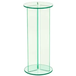 Clearance Wohnen Runde Blumensäulen aus Glas - Shivan (dreiteilig)