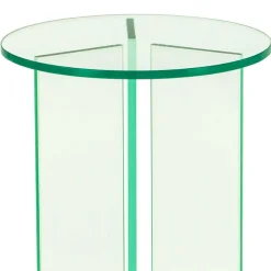 Clearance Wohnen Runde Blumensäulen aus Glas - Shivan (dreiteilig)
