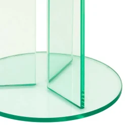 Clearance Wohnen Runde Blumensäulen aus Glas - Shivan (dreiteilig)