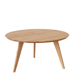 New Wohnen Runder Couchtisch mit Schweizer Kante - Conturay