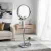 Outlet Wohnen Runder Designtisch mit 2 Glasplatten - Conoro