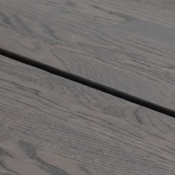 New Wohnen Runder Holztisch Eiche Dunkelbraun & Metall - Liguria