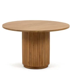 Clearance Wohnen Runder Säulentisch im Skandi Design - Ilvenda