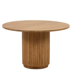 Clearance Wohnen Runder Säulentisch im Skandi Design - Ilvenda