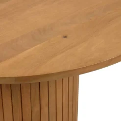 Clearance Wohnen Runder Säulentisch im Skandi Design - Ilvenda