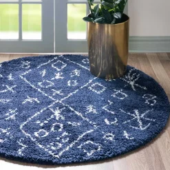 Best Wohnen Runder Teppich mit Ethno Muster - Myron