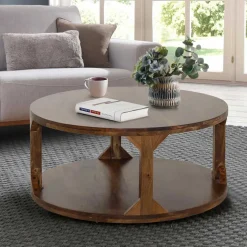 Best Wohnen Runder Wohnzimmer Tisch in 60cm oder 90cm - Laxie