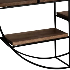 Best Wohnen Rundes Hängeregal im Industrial Style - Lusa