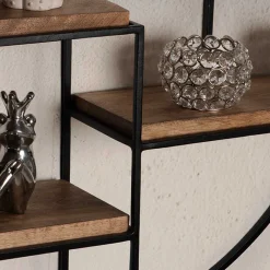 Best Wohnen Rundes Hängeregal im Industrial Style - Lusa