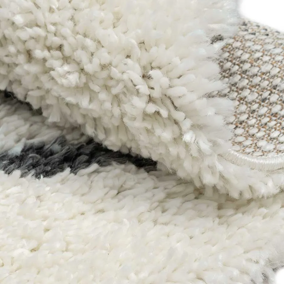 Discount Wohnen Rundteppich mit Hochflor - Gotamy