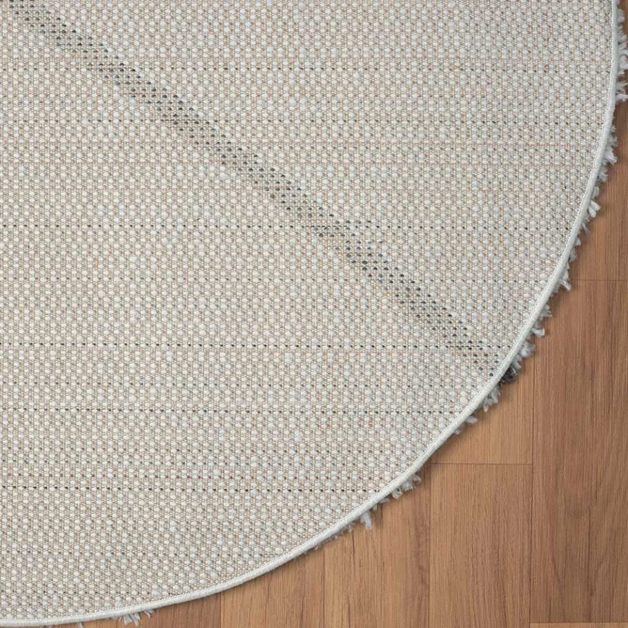 Discount Wohnen Rundteppich mit Hochflor - Gotamy