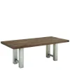 Discount Wohnen Rustikaler Industry Tisch mit Holz Wildeiche - Piave