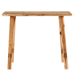 Sale Wohnen Rustikaler Konsolentisch aus Teak Massivholz - Sunhide
