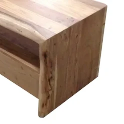 Best Wohnen Rustikales Lowboard mit Naturkante - Necrus
