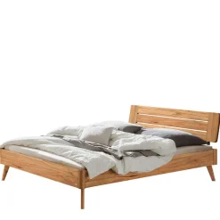 Hot Wohnen Rustikal-modernes Doppelbett aus Wildbuche - Polentona