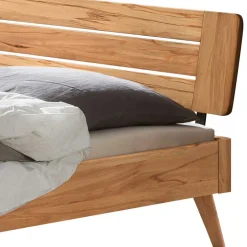 Hot Wohnen Rustikal-modernes Doppelbett aus Wildbuche - Polentona