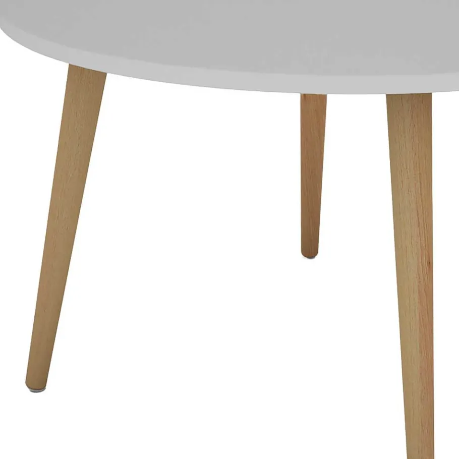 Sale Wohnen Scandi Chic Couchtisch mit runder Tischplatte - Jeano
