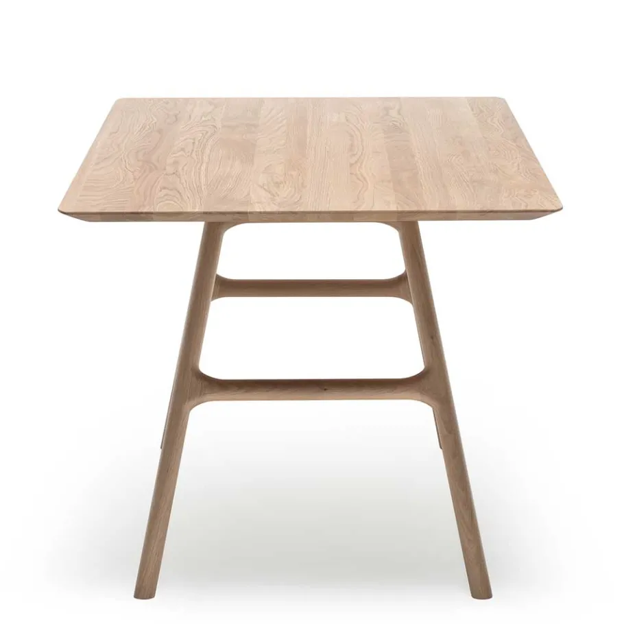 Clearance Wohnen Scandi Chic Eichentisch in Bianco geölt - Ravona