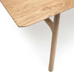 Clearance Wohnen Scandi Chic Eichentisch in Bianco geölt - Ravona