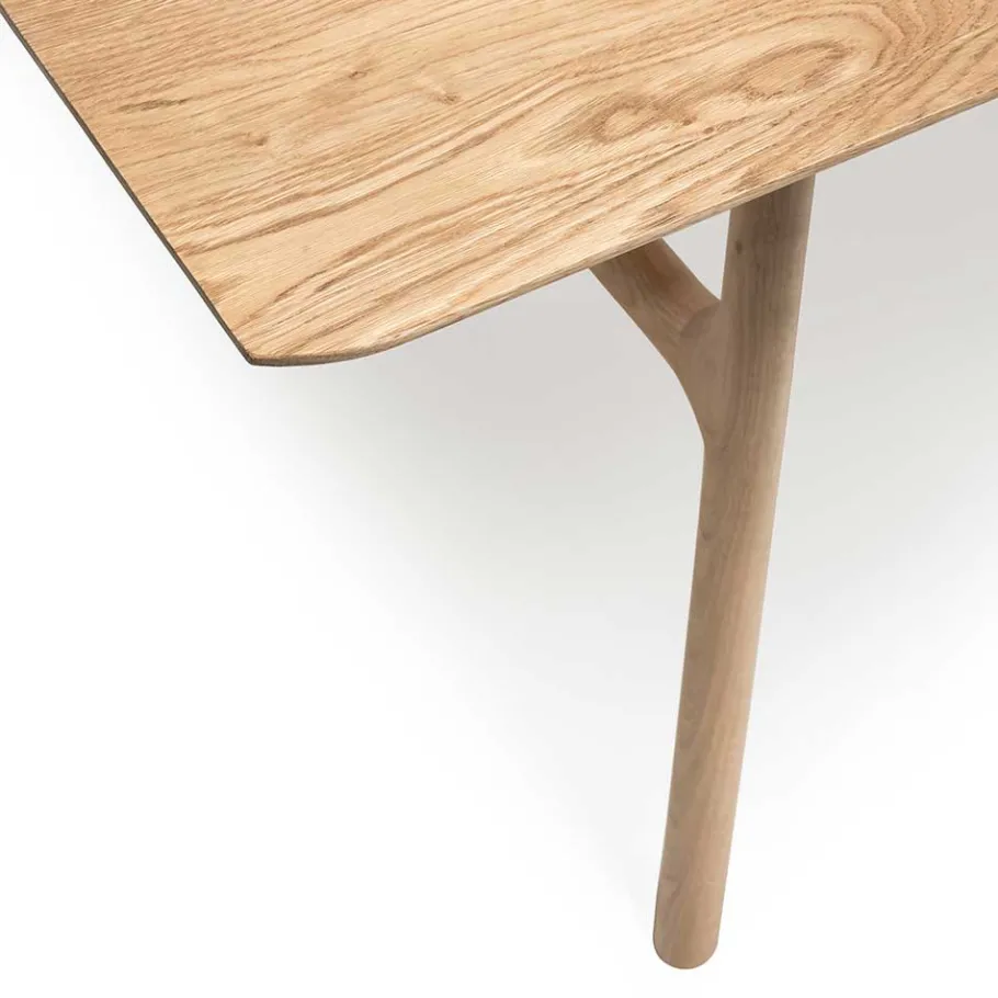 Clearance Wohnen Scandi Chic Eichentisch in Bianco geölt - Ravona