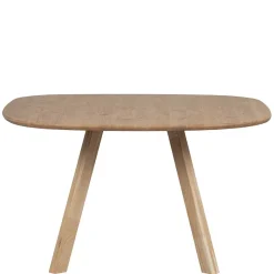 Online Wohnen Scandi Chic Esstisch aus Eiche Massivholz - Sarosa