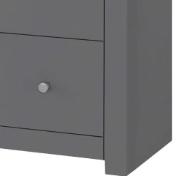 Wohnen Scandi Chic Kommode in Grau mit Eiche - Donia