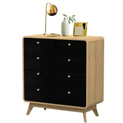 Hot Wohnen Scandi Chic Kommode mit Vierfußgestell - Sondros