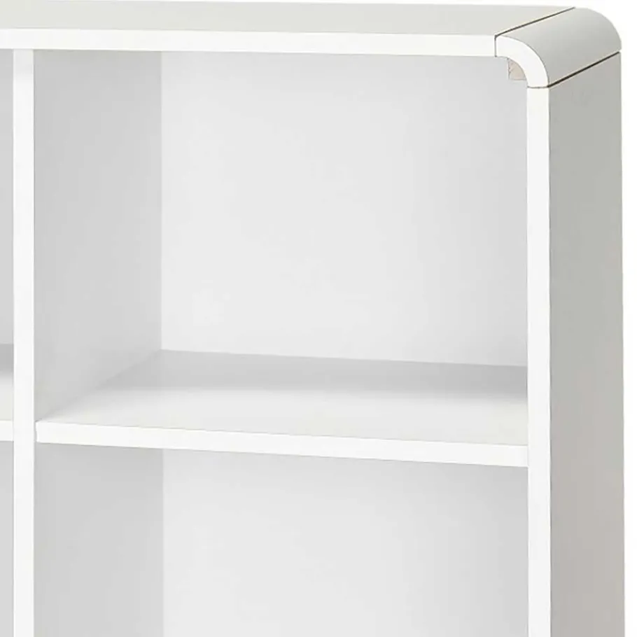 Wohnen Scandi Chic Regal in Weiß mit Eiche - Kolreva