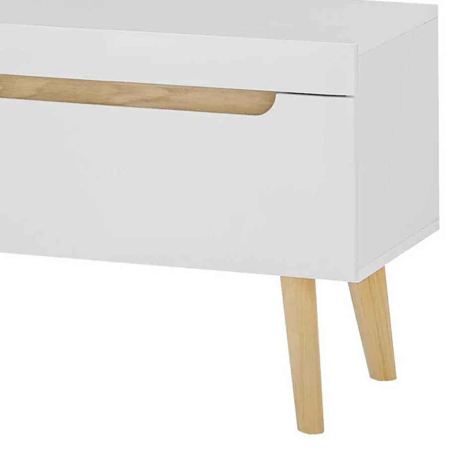 Sale Wohnen Scandi Chic TV Wohnwand Möbel - Ginko (vierteilig)