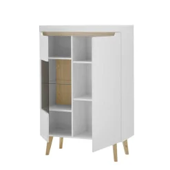 Sale Wohnen Scandi Chic TV Wohnwand Möbel - Ginko (vierteilig)