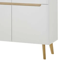 Sale Wohnen Scandi Chic TV Wohnwand Möbel - Ginko (vierteilig)