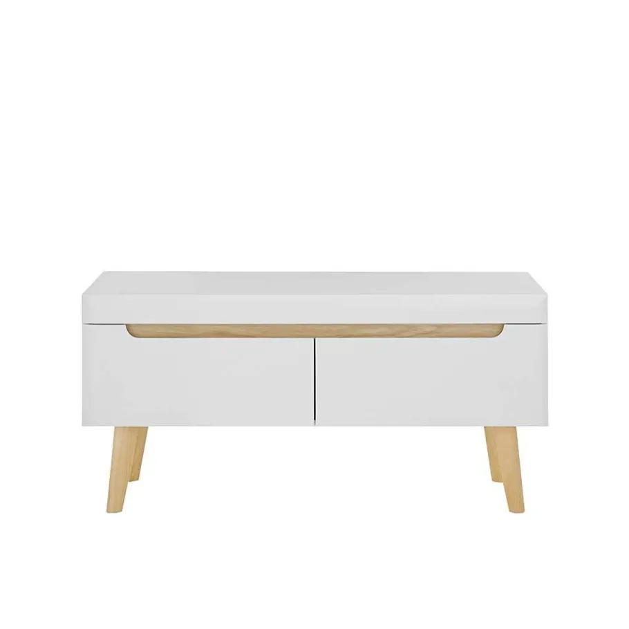 Sale Wohnen Scandi Chic TV Wohnwand Möbel - Ginko (vierteilig)