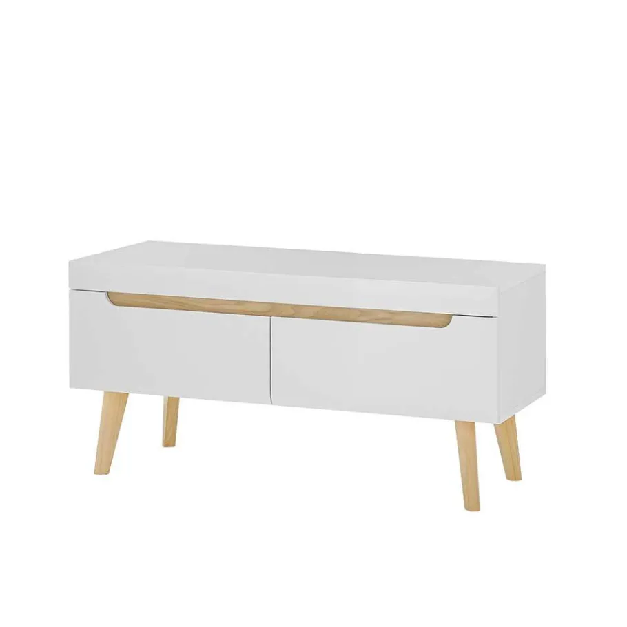 Sale Wohnen Scandi Chic TV Wohnwand Möbel - Ginko (vierteilig)