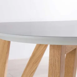 Clearance Wohnen Scandi Essgruppe mit 4 Tischsesseln - Restania (fünfteilig)
