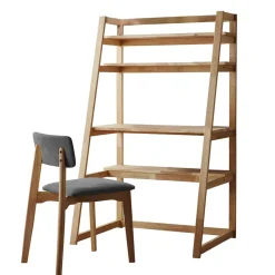 Hot Wohnen Scandi Schreibtisch im Regal mit Stuhl - Baly (zweiteilig)