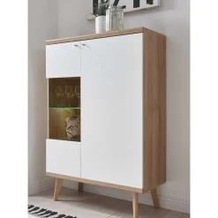 Discount Wohnen Scandi Wohnzimmer Einrichtung Set - Cablos I (sechsteilig)