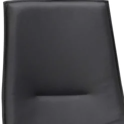 Best Wohnen Schalenstuhl in Schwarz - echtes Leder - Freedoms (2er Set)