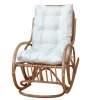 Outlet Wohnen Schaukelsessel Bilcady aus Rattan