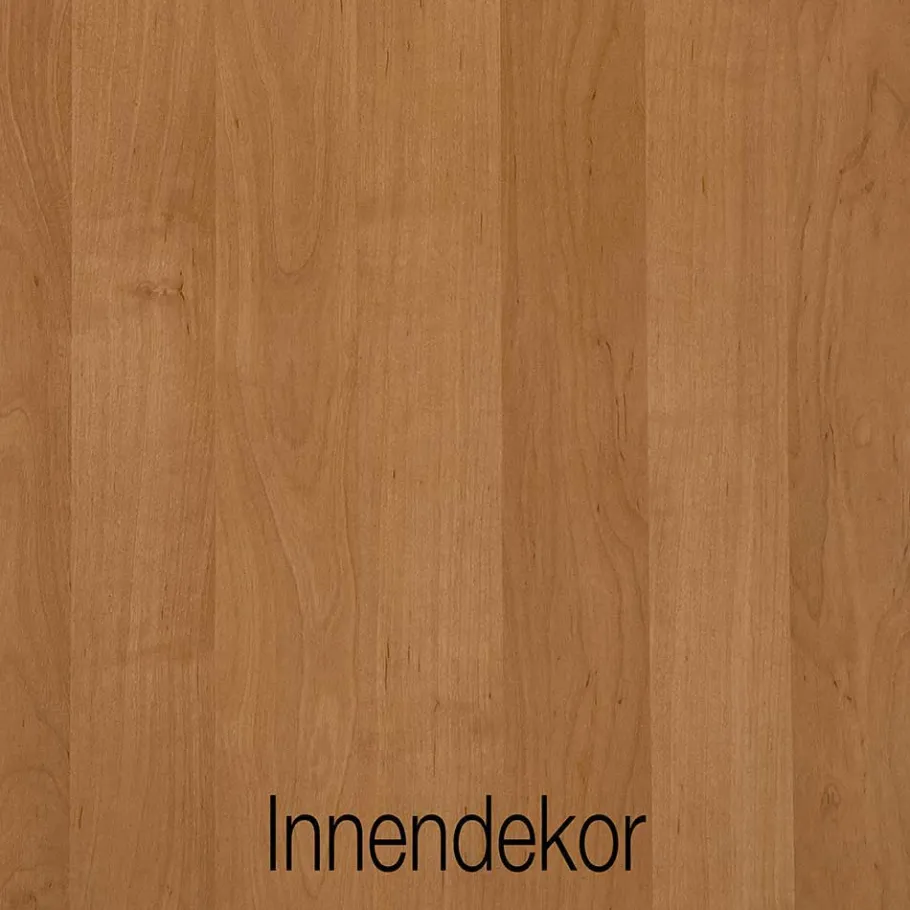 Clearance Wohnen Schiebetüren-Kleiderschrank in Beige Glas - Nikoba